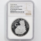 �������� 2022 �ѹ� �ƥ塼����ī����Ϥνå��쥯����� �����⥢�ѥ󥵡���ɿ�� 5�ݥ�� ��� 2���� �ץ롼�� NGC PF 70 UC  �ǹ���� ��Ȣ��