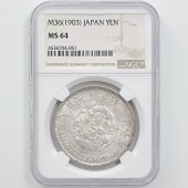 1903 ���� ����36ǯ 1�߶��(����) NGC MS 64 ̤���ѡ�����̤������ ��1�߶�� ������