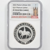 �������� 2022 �ѹ� ���ꥶ�٥�2��¨��70��ǯ��ǰ �ץ���ʡ�����ӥ꡼ 5�ݥ�� �ԥ��ե��� ��� �ץ롼�� NGC PF 70 UC �ǹ���� ����̤������ ��Ȣ�� �����ꥹ ���