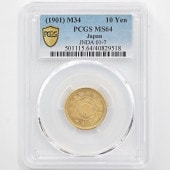 1901 ���� ����34ǯ 10�߶�� ̤���� PCGS MS64 ̤���ѡ�����̤������ ��10�߶�� ������