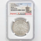 1964 ���� ��������ԥå��������ǰ ��߶�� NGC MS65 ̤���ѡ�����̤������ 1000�� ��ʾ �Ų� ��ǰ������ ����39ǯ