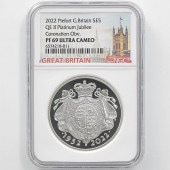 �������� 2022 �ѹ� ���ꥶ�٥�2��¨��70��ǯ��ǰ �ץ���ʡ�����ӥ꡼ 5�ݥ�� �ԥ��ե��� ��� �ץ롼�� NGC PF 69 UC ��ǹ���� ����̤������ ��Ȣ��