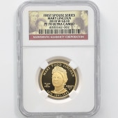 2010 ����ꥫ �ե������ȥ�ǥ����꡼�� �ᥢ�꡼����󥫡��� 10 �ɥ� ��� 1/2���� �ץ롼�� NGC PF 70 UC �ǹ���� ����̤������