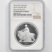 �������� 2019 �ѹ� ���ʤȥ饤���� 5�ݥ�� ��� 2���� �ץ롼�� NGC PF 69 UC ��ǹ���� ����̤������