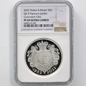 �������� 2022 �ѹ� ���ꥶ�٥�2��¨��70��ǯ��ǰ �ץ���ʡ�����ӥ꡼ 5�ݥ�� �ԥ��ե��� ��� �ץ롼�� NGC PF 69 UC ��ǹ���� ����̤������ ��Ȣ��