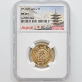 1870 ���� ����3ǯ 5�߶�� ̤���� ���ƥ����� ̵�� NGC MS65+ ̤���ѡ�����̤������ ������