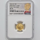 2016 ����ꥫ �ޡ�����꡼������ 100��ǯ��ǰ 10 ����� ��� 1/10 ���� ̤���� NGC SP 70 ER ������ �ǹ���� ����̤������