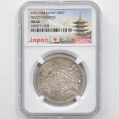 1964 ���� ��������ԥå��������ǰ ��߶�� NGC MS66 ����̤������ 1000�� ��ʾ �Ų� ��ǰ������ ����39ǯ