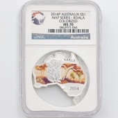2014 �������ȥ�ꥢ �Ͽ޷� ������ 1���� ��� NGC MS 70 �ǹ���� ����̤������