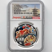 2010 ���� ��������ˡ�ܹ�60��ǯ��ǰ �Ŀ��� ��߶�� 1���� �ץ롼�� NGC PF 70 UC �ǹ���� ����̤������