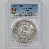 1897 ���� ����30ǯ 1�߶��(����) PCGS MS 63 ̤������