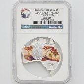 2014 �������ȥ�ꥢ �Ͽ޷� ������ 1���� ��� NGC MS 70 �ǹ���� ����̤������