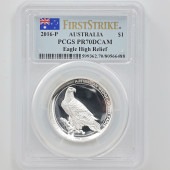 2016 �������ȥ�ꥢ �ϥ���꡼�� ���ʥ����̥亮 1��ɥ� ��� 1���� �ץ롼�� PCGS PR 70 DCAM FS ������ �ǹ���� ����̤������ �����å��ơ��륤������