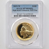 2019 ꥫ ϥ꡼ ͳν 100ɥ  1 PCGS SP 70 DMPL ǹ ̤