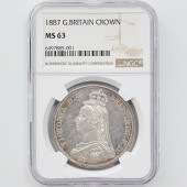 �������� 1887 �ѹ� �������ȥꥢ���� ����ӥ꡼�إå� 1���饦�� ��� ̤���� NGC MS 63 ̤������ �����ꥹ ��� �ڥݥ���ȡ������ݥ������оݳ���