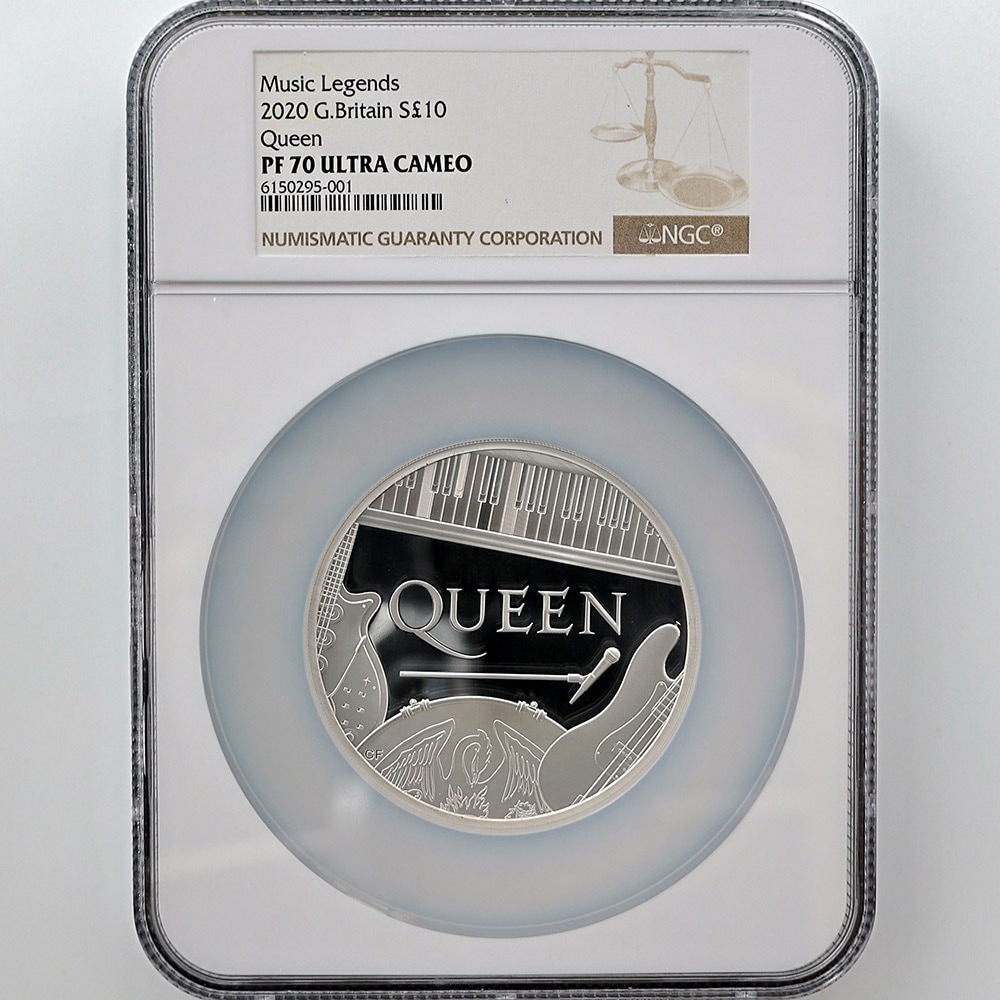 QUEEN 2020 英国 5オンス シルバー プルーフコイン