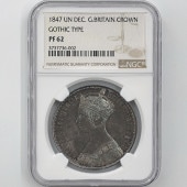 �������� 1847 �ѹ� �ӥ��ȥꥢ���������å����饦�� 1���饦�� ��� �ץ롼�� NGC PF 62 UNDECIMO EDGE�ڥݥ���ȡ������ݥ������оݳ���