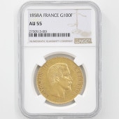 1858A ե ʥݥ쥪 100ե  ̤ NGC AU 55 