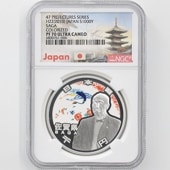 2010  ˡܹ60ǯǰ 츩 ߶ ץ롼 NGC PF 70 UC ǹ ̤