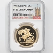 1981 ѹ ꥶ٥2 ֥ 5 ݥ  ץ롼 NGC PF 69 UC ǹ ̤ 硼ε༣ ꥹ 