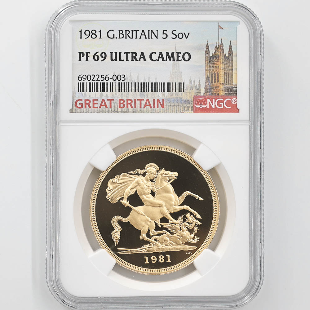 NGC鑑定 PF69】1981 硬貨 NGC PF69 ULTRA CAMEO