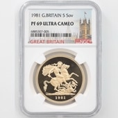 1981 ѹ ꥶ٥2 ֥ 5 ݥ  ץ롼 NGC PF 69 UC ǹ ̤ 硼ε༣ ꥹ 