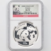 2008 ��� �ѥ�� 10�� ��� 1���� ̤���� NGC MS 70 �ǹ���� ����̤������