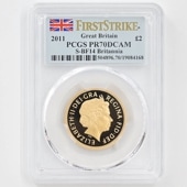 2011 ѹ ꥶ٥2 ֥ 2ݥ  ץ롼 PCGS PR 70 DCAM FS  ǹ ̤ 硼ε༣ ꥹ 