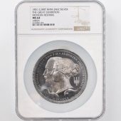  1851 ѹ ɥǰ ꥹȥ饤  NGC MS 64 ̤ѡ̤ ڥݥȡݥоݳ