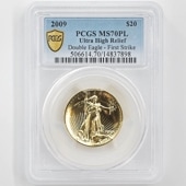 2009 ꥫ ȥϥ꡼ ֥륤 20ɥ  1 PCGS MS 70 PL FS  ǹ ̤