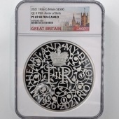 �������� 2021 �ѹ� �������ꥶ�٥�2�� ����95��ǯ��ǰ 500�ݥ�� ��� 1���� �ץ롼�� NGC PF 69 UC ��ǹ���� ����̤������ ��Ȣ�� �ڥݥ���ȡ������ݥ������оݳ���