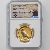 2017 ȥꥢ ϥ꡼ ʥ̥亮 100ɥ  1 Сץ롼 NGC REVERSE PF 70 ǹ ̤ åơ륤