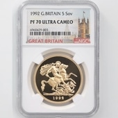 1992 ѹ ꥶ٥2 ֥ 5ݥ  ץ롼 NGC PF 70 UC ǹ ̤ 硼ε༣ ꥹ 