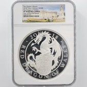 �������� 2018 �ѹ� �ѹ���Ϥνå��쥯����� �������륺�Υ�åɥɥ饴�� 500�ݥ�� ��� 1���� �ץ롼�� NGC PF 70 UC ONE OF FIRST 50 STRUCK �ǹ���� ����̤������ ��Ȣ�աڥݥ���ȡ������ݥ������оݳ���