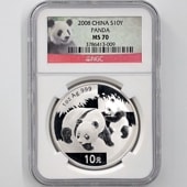 2008 ��� �ѥ�� 10�� ��� 1���� ̤���� NGC MS 70 �ǹ���� ����̤������