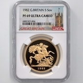 1982 ѹ ꥶ٥2 ֥  5 ݥ ץ롼 NGC PF 69 UC ǹ ̤ 硼ε༣ ꥹ 