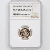 1982 ѹ ꥶ٥2 ֥  1/2 ݥ ץ롼 NGC PF 70 UC ǹ ̤ 硼ε༣ ꥹ 