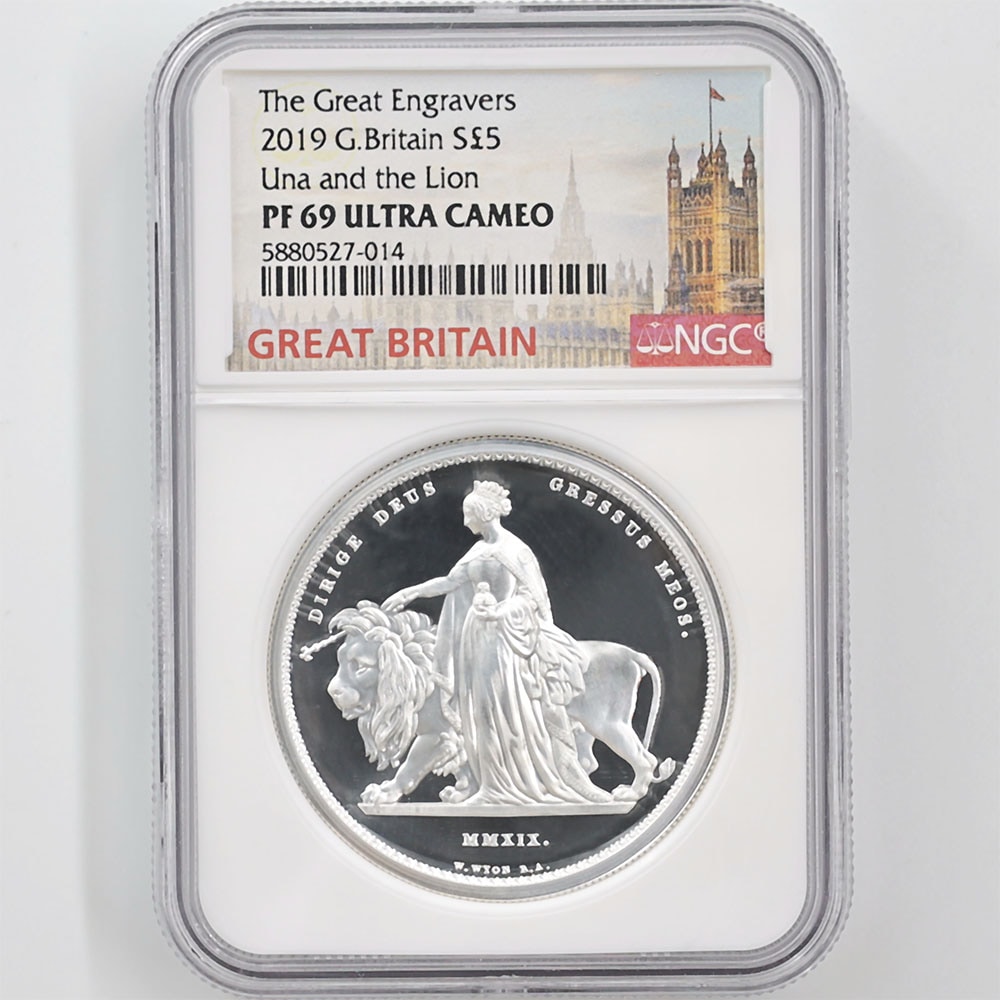 気高くて強靭、知能も高い百獣の王 ライオンさんの銀貨 気高くて強靭、知能も高い百獣の王 ライオンさんの銀貨