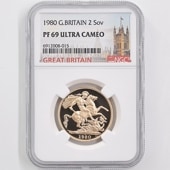 1980 ѹ ꥶ٥2 ֥ 2ݥ  ץ롼 NGC PF 69 UC ǹ ̤ 硼ε༣ ꥹ 