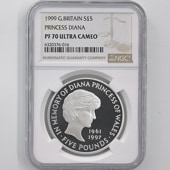 �������� 1999 �ѹ� �������������鵭ǰ 5�ݥ�� ��� �ץ롼�� NGC PF 70 UC �ǹ���� ����̤������ �����ꥹ ��ߡڥݥ���ȡ������ݥ������оݳ���