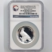 2016 �������ȥ�ꥢ �ϥ���꡼�� ���ʥ����̥亮 1��ɥ� ��� 1���� �ץ롼�� NGC PF 70 UC �ǹ���� ����̤������ �����å��ơ��륤������