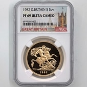 1982 ѹ ꥶ٥2 ֥ 5ݥ  ץ롼 NGC PF 69 UC ǹ ̤ 硼ε༣ ꥹ 