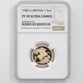 1980 ѹ ꥶ٥2 ֥ 1ݥ  ץ롼 NGC PF 70 UC ǹ ̤ 硼ε༣ ꥹ 
