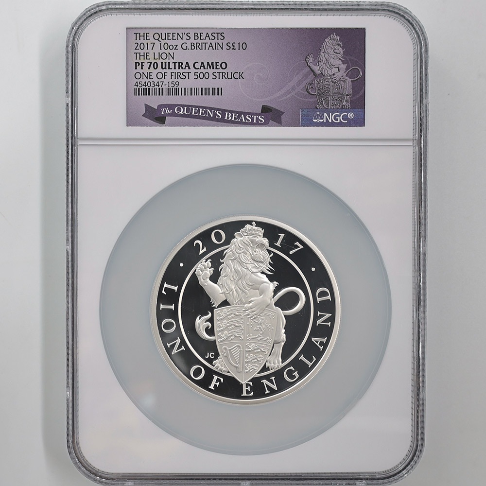 委託販売 2017 英国 英国紋章の獣コレクション イングランドのライオン  