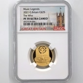 2021 ѹ Υߥ塼 ա 25ݥ  1/4 ץ롼 NGC PF 70 UC ǹ ̤ Ȣ ꥹ 
