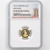 2014 ѹ ֥꥿˥ 10ݥ  1/10 ץ롼 NGC PF 69 UC ǹ ̤ ꥹ 