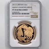 2012 ѹ ꥶ٥2 ɡӥ꡼ ֥ 5ݥɡ5֥˶ ץ롼 NGC PF 70 UC ǹ ̤ ¨60ǯǰ 硼ε༣ ꥹ 