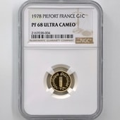 1978 ե 1 ԥե  ץ롼 NGC PF 68 UC ǹ ̤