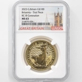  2023 ѹ ֥꥿˥ 100ݥ  1 NGC MS 63 ǹ ̤ Ȣ ꥹ  1Τ