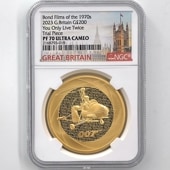 ����� 2023 �ѹ� �������ॺ���ܥ�� 007 ���꡼��60ǯ�ε��� 1970ǯ����� 200�ݥ�� ��� 2���� �ץ롼�� NGC PF 70 UC �ǹ���� ����̤������ ��Ȣ�� �����ꥹ ��� ������1��Τ�